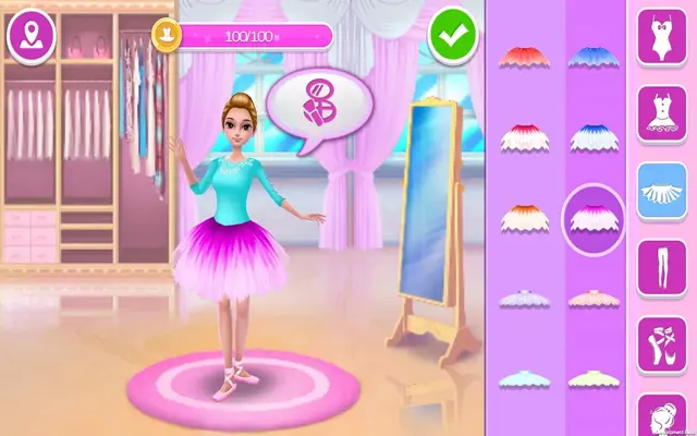 Pretty Ballerina - Dress Up in Style & Dance android App screenshot 0