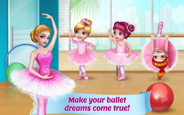 Pretty Ballerina - Dress Up in Style & Dance android App screenshot 1